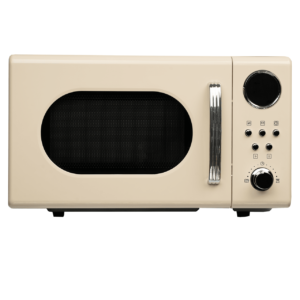 20L 700W Cream Retro Microwave Oven – SIA FRM20AP - London Houseware - 1