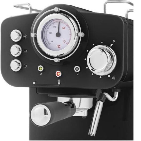 Swan Retro Espresso Machine / Black – SK22110BN - London Houseware - 3