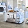 Swan Retro 4 Slice Toaster Blue – ST34020BLN - London Houseware - 5