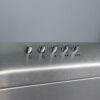 SIA 30cm Stainless Steel 2 Zone Electric Hob & 60cm Visor Cooker Hood Extractor Fan - London House - 6