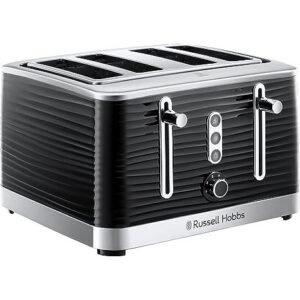 Russell Hobbs 4 Slice Toaster / Inspire, Black - 24381 - London houseware - 1