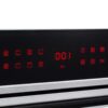 SIA BISO12PSS 60cm Black Pyrolytic Single Electric Oven & 4 Zone Induction Hob - London Houseware - 2