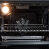 SIA BISO12PSS 60cm Black Pyrolytic Single Electric Oven & 4 Zone Induction Hob - London Houseware - 3
