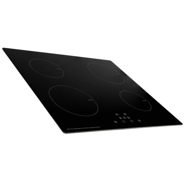 SIA BISO12PSS 60cm Black Pyrolytic Single Electric Oven & 4 Zone Induction Hob - London Houseware - 5