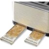 Russell Hobbs 4 Slice Toaster/ Inspire, Cream - 24384 - London Houseware - 3
