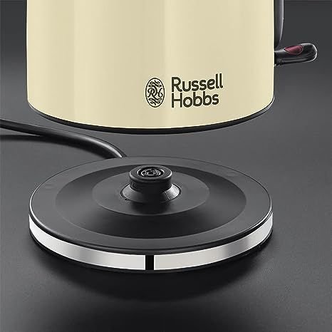 Russell Hobbs 1.7L Inspire Electric Kettle, 24364, Cream