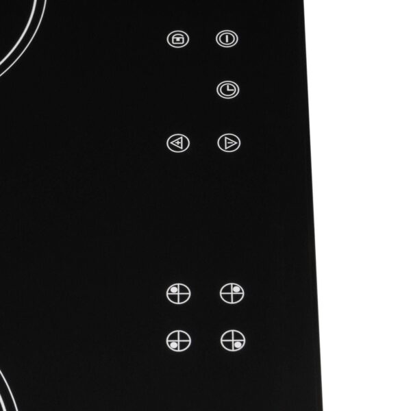 SIA 60cm Chimney Cooker Hood , SS Digital Single Oven & 4 Zone Ceramic Hob - London Houseware - 7