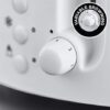 Russell Hobbs 2 Slice Toaster / Textures, White - 21640 - London Houseware - 3