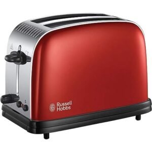 Russell Hobbs 2 Slice Toaster, Red - 23330 - London Houseware - 1