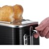 Russell Hobbs 2 Slice Toaster / Inspire, Black - 24371 - London Houseware - 4