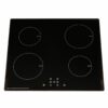 SIA 60cm Black 4 Zone Touch Control Induction Hob & Cooker Hood Fan - London Houseware - 2