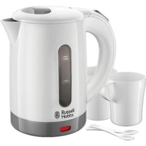 Russell Hobbs Travel Kettle Electric White- 23840 - London Houseware - 1