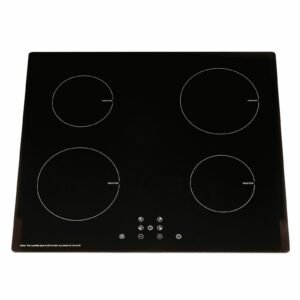 Black ECO 13 Amp Plug In Induction Hob, 60cm, 4 Zone - SIA INDH61BL - London Houseware - 2