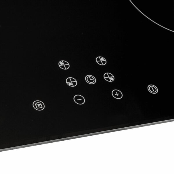 Black ECO 13 Amp Plug In Induction Hob, 60cm, 4 Zone - SIA INDH61BL - London Houseware - 7