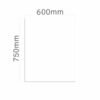 Black Kitchen Glass Splashback - SIA SP60BL 60cm x 75cm - London Houseware - 2