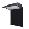 Black Kitchen Glass Splashback - SIA SP60BL 60cm x 75cm - London Houseware - 8