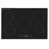 Black 5 Zone Induction Hob - SIA INDH90BL , 86cm - London Houseware - 2