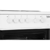 50cm Freestanding Electric Cooker Oven and Hob - Beko KS530W - London Houseware - 2