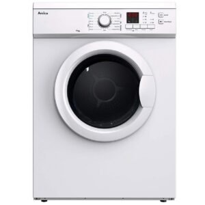 7Kg Vented Tumble Dryer White, Freestanding – Amica ADV7CLCW - London Houseware - 1