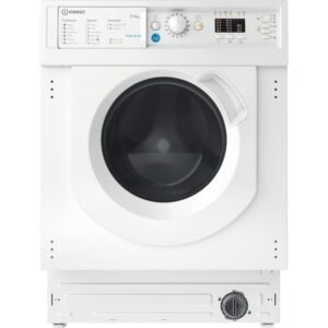 Indesit Integrated Washer Dryer in White – BI WDIL 75125 UK N - London Houseware - 1
