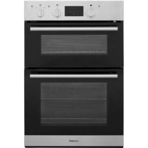 60cm Built In Electric Double Oven, Stainless – Hotpoint DD2540IX - London Houseware - 1