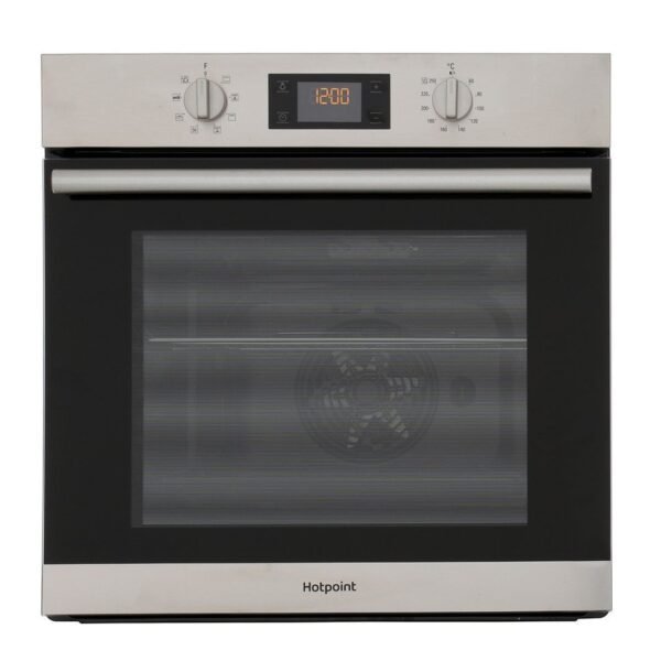 Single Electric Oven, Stainless Steel/ Built-In – Hotpoint SA2 540 H IX - London Houseware - 1