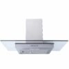 70cm Flat Glass Chimney Cooker Hood / Extractor Fan - SIA FL70SS - London houseware - 1