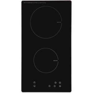 30cm Electric Induction Hob, 2 Zones / Domino - SIA INDH315BL - London Houseware - 1