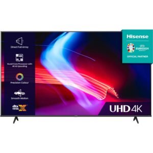 Hisense TV, 43 Inch LED 4K Ultra HD Smart - 6 Series 43A6KTUK - London Houseware - 1