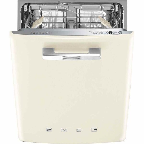 Fully Integrated Dishwasher, Cream - Smeg DIFABCR - London Houseware - 1