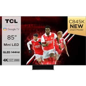 TCL Television, 85 Inch 4K Mini-LED QLED - C845 Series 85C845K - London Houseware - 1