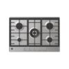 75cm Gas Hob 5 Burner Stainless Steel - Hoover HHG75WK3X - London Houseware - 1